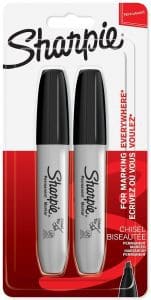 sharpie punta biselada