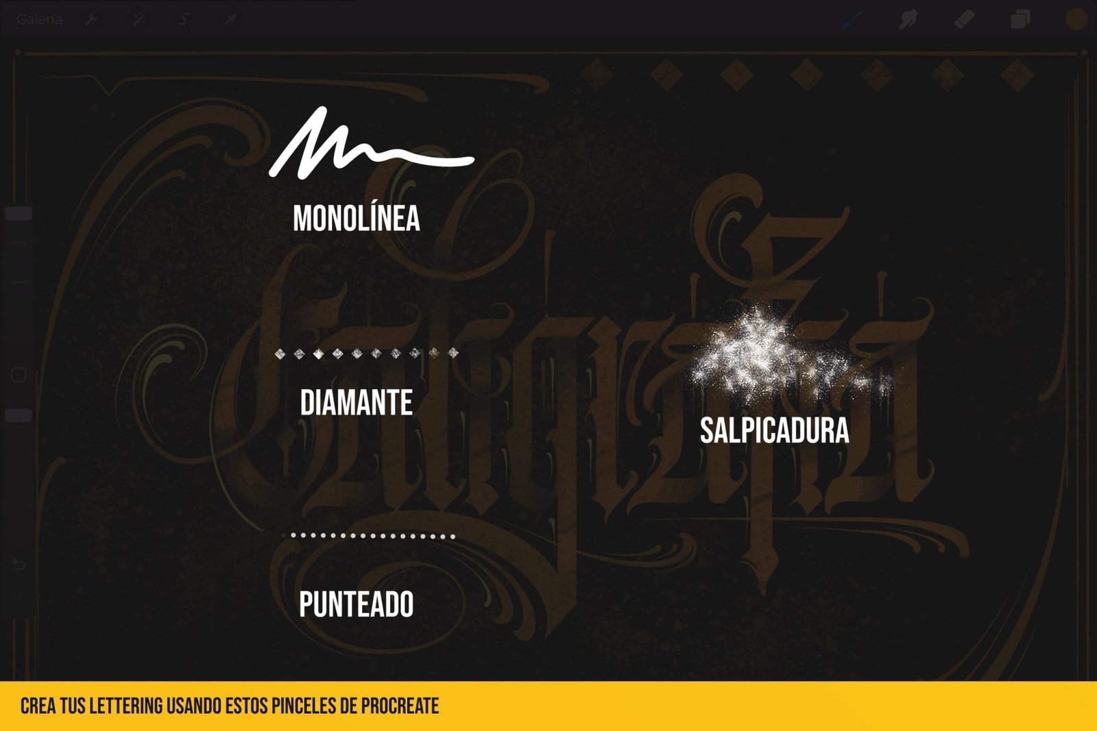 PINCELES-DE-CALIGRAFIA-GOTICA-PROCREATE