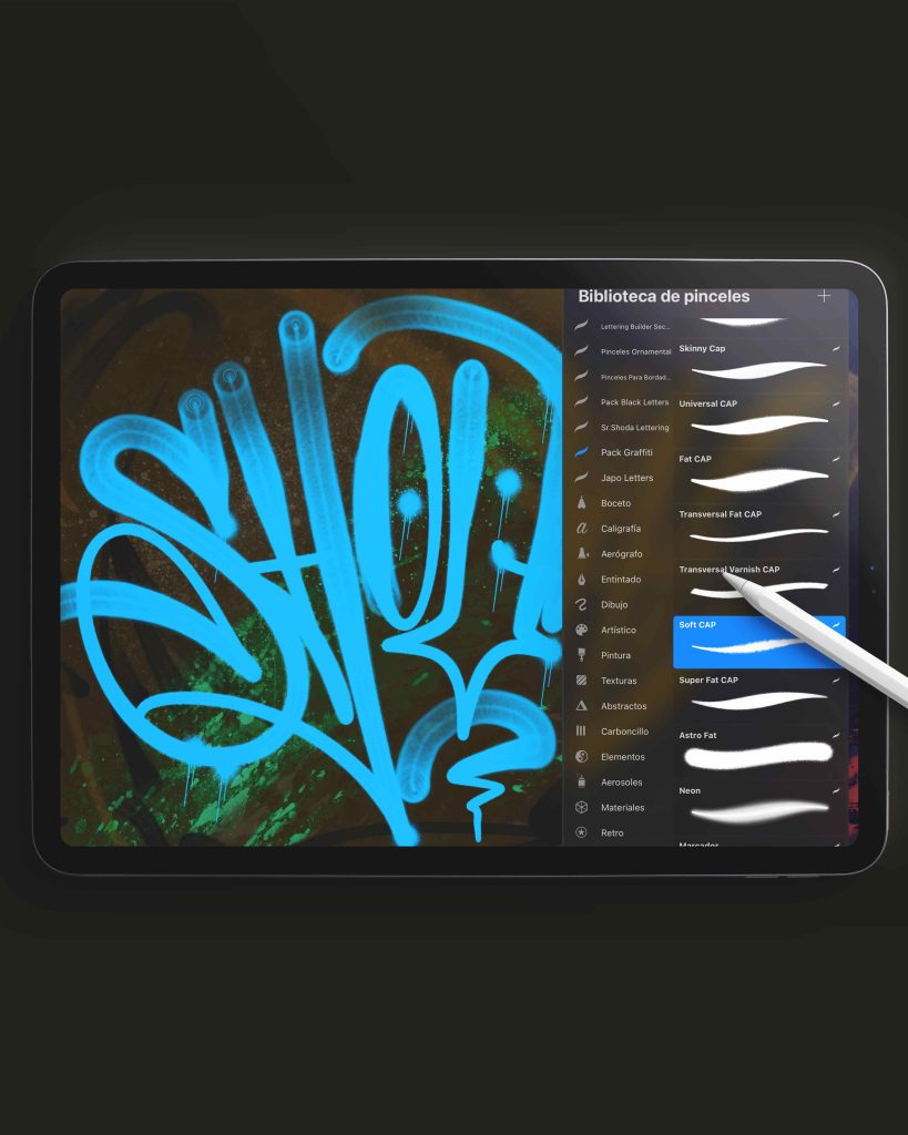 PINCELES-DE-LETTERING-PARA-PROCREATE