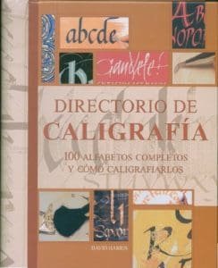 libro directorio de la caligrafía estilos y alfabetos