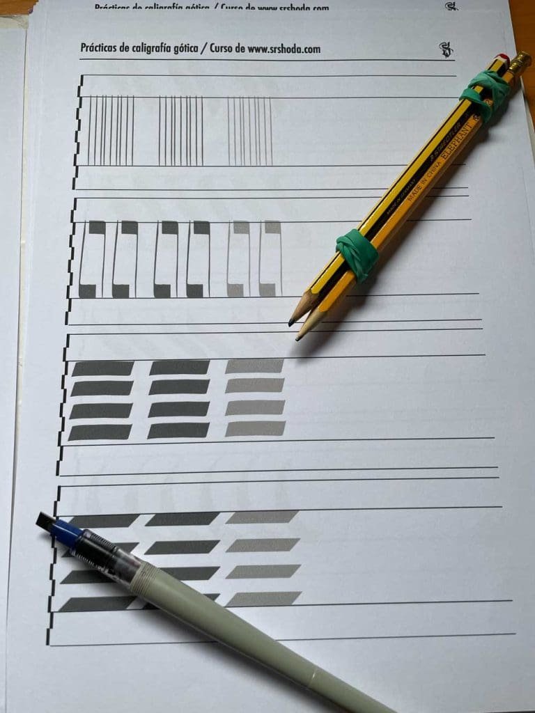 Caligrafia-ejercicios