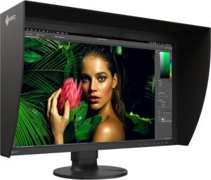 monitor EIZO ColorEdge calibrado para diseño gráfico y edición de color